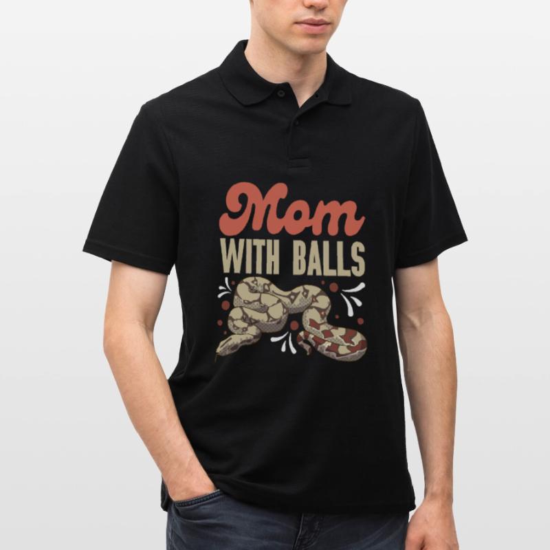 Serpent python boule Polo Homme
