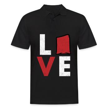 Cornhole corn hole - Men's Polo Shirt - black - Front - Kai (181cm)