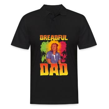 Rastafari Rastafarian Rasta - Men's Polo Shirt - black - Front - Kai (181cm)