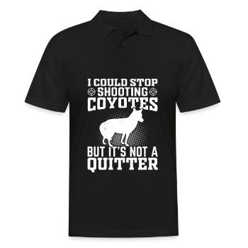 Coyote Hunt Coyote Hunter Yote - Polo Homme - noir - Devant - Kai (181cm)