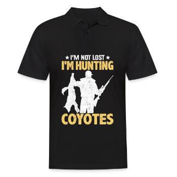 Coyote Hunt Coyote Hunter Yote - Polo Homme - noir - Devant - Kai (181cm)