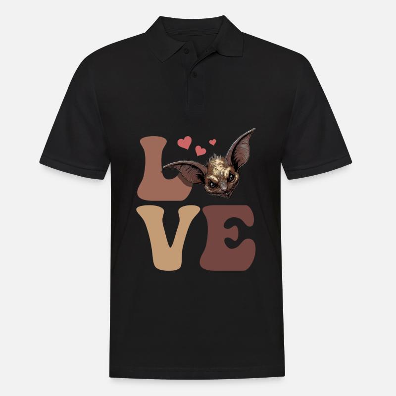 El Chupacabra Kryptide Kryptozoologie LIEBE - Männer Poloshirt - Schwarz