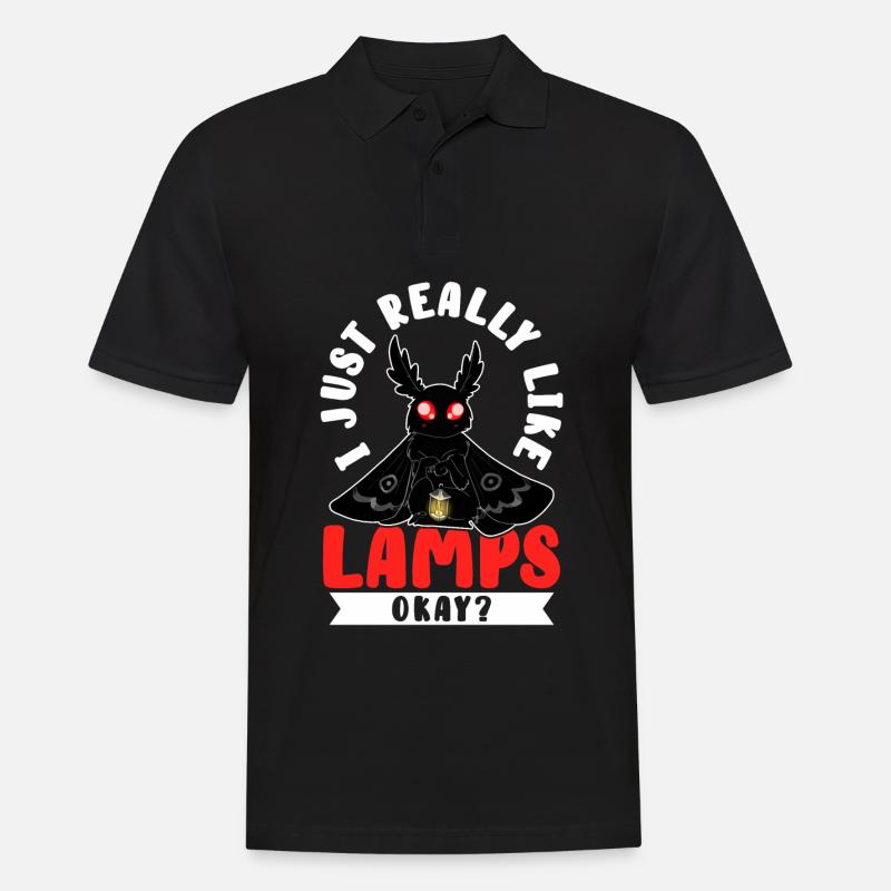 Cryptozoologie de Mothman Crypttide - Polo Homme - noir