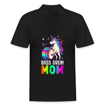 Batteur Batteur Maman - Polo Homme - noir - Devant - Kai (181cm)