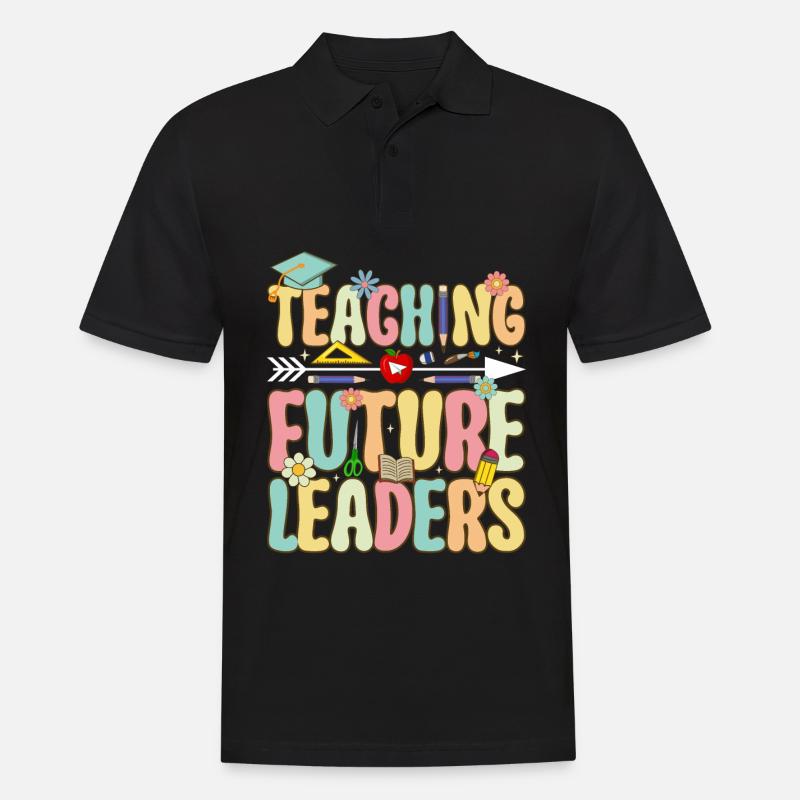 Groovy Enseignant Emploi École Enseignant - Polo Homme - noir