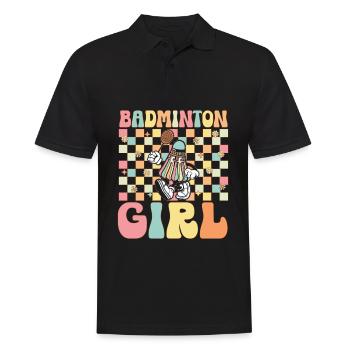 Badminton Fille Groovy Joueur - Polo Homme - noir - Devant - Kai (181cm)