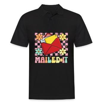 Dispatched Postal Service Postal Employee Letter Carriers - Men's Polo Shirt - black - Front - Kai (181cm)