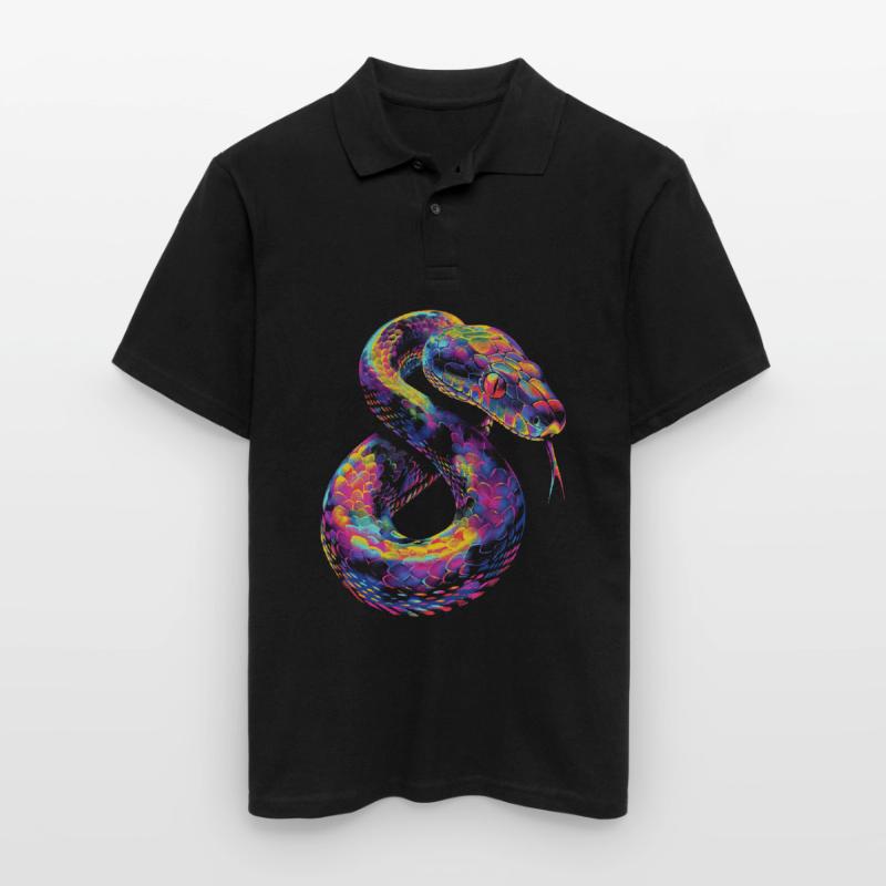 Boule Python serpent Pop Art Polo Homme