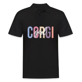 Dog lover - Men's Polo Shirt - black - Front - Kai (181cm)