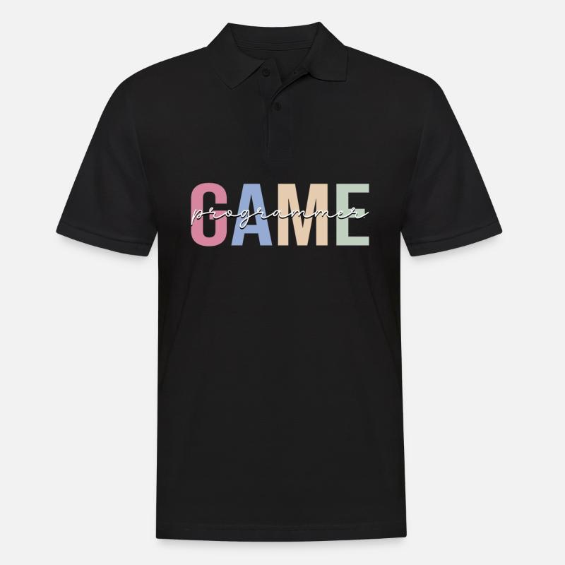 Game Programmers Game Developers - Men's Polo Shirt - black