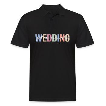 Wedding Planner Coordinateur de mariage Ververanstaltung - Polo Homme - noir - Devant - Kai (181cm)