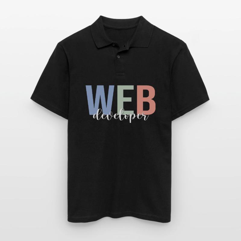 Développeur Web Codage Programmeur Programmation Polo Homme