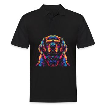 Lunettes de soleil pour chien Terre-Neuve Popart - Polo Homme - noir - Devant - Kai (181cm)