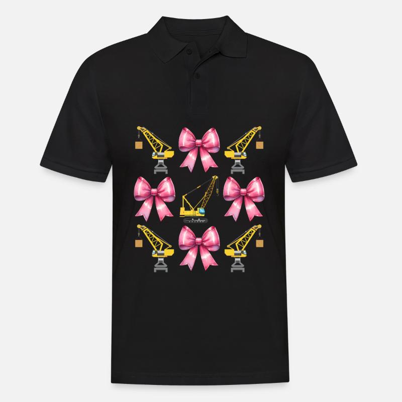 Coquette Bogenkranführer Kranführer - Männer Poloshirt - Schwarz