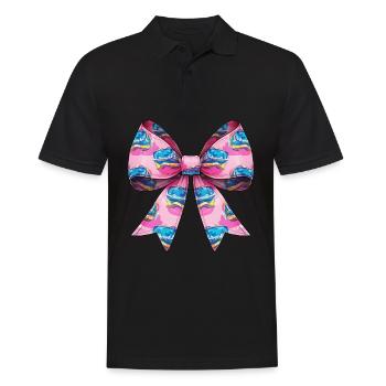Coquette Bow Réalité Virtuelle VR Player Maman - Polo Homme - noir - Devant - Kai (181cm)