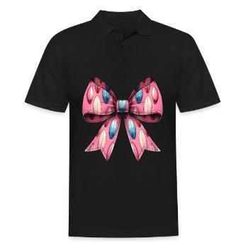 Coquette Bogen Surfen Mütter Tag Surfboarder - Männer Poloshirt - Schwarz - Vorne - Kai (181cm)
