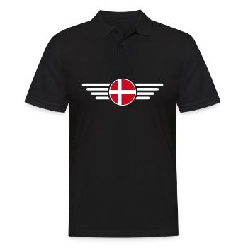 Danemark T-shirt Hygge - Polo Homme - noir - Devant - Kai (181cm)