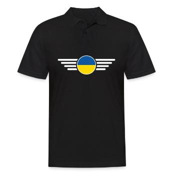 T-shirt de style Royaume-Uni - Polo Homme - noir - Devant - Kai (181cm)