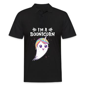 Halloween Licorne Boonicorn Costume - Polo Homme - noir - Devant - Kai (181cm)