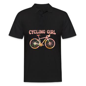 Vélo de route Vélo de route Cyclisme Cycliste - Polo Homme - noir - Devant - Kai (181cm)