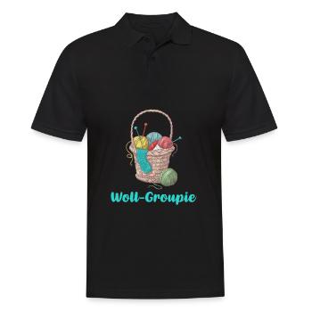 Tricoter - Polo Homme - noir - Devant - Kai (181cm)