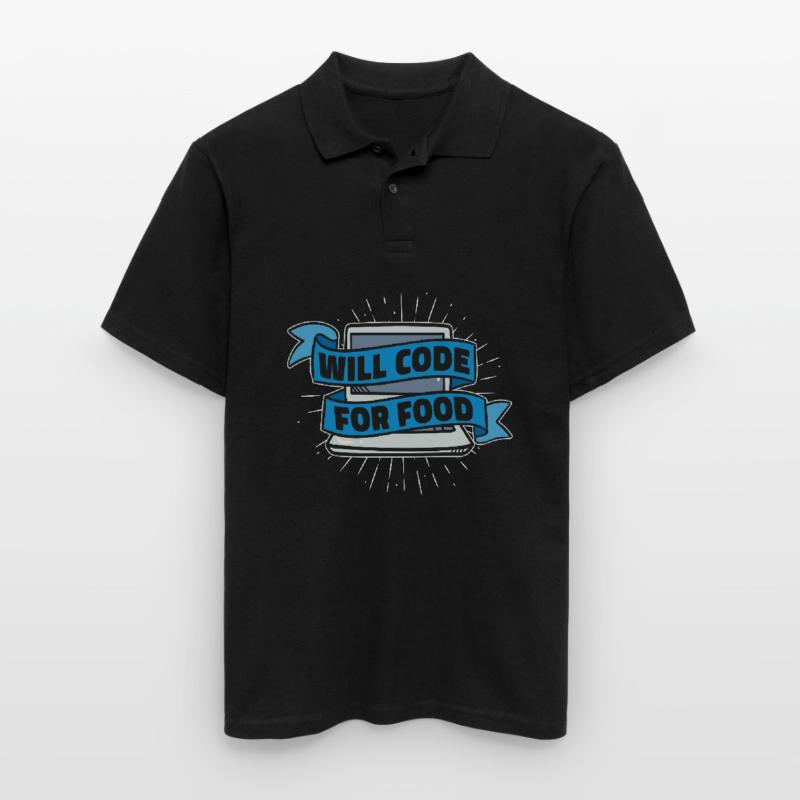 Programmierer Coder Software Entwickler Männer Poloshirt