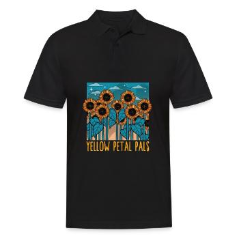 Hobby Jardinier Tournesol Jardinier - Polo Homme - noir - Devant - Kai (181cm)