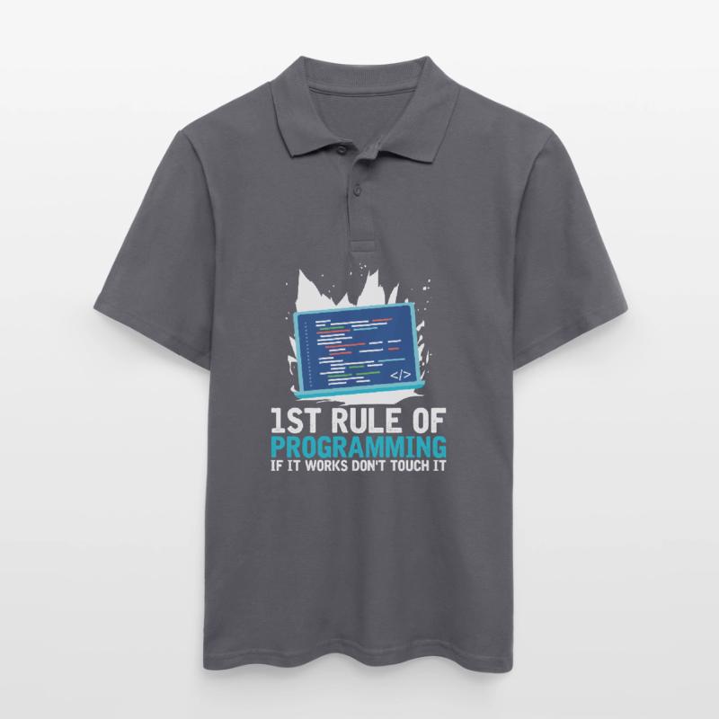 Programmer Coder Software Developer Men's Polo Shirt