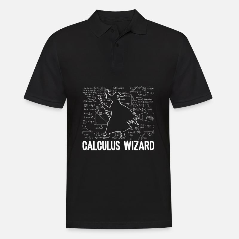 Mathe Mathematik - Männer Poloshirt - Schwarz