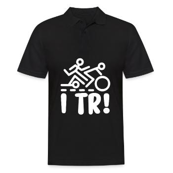 Triathlon - Polo Homme - noir - Devant - Kai (181cm)