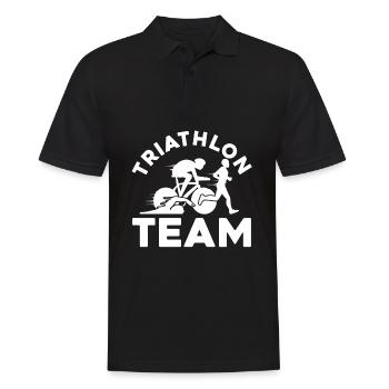 Triathlon - Polo Homme - noir - Devant - Kai (181cm)