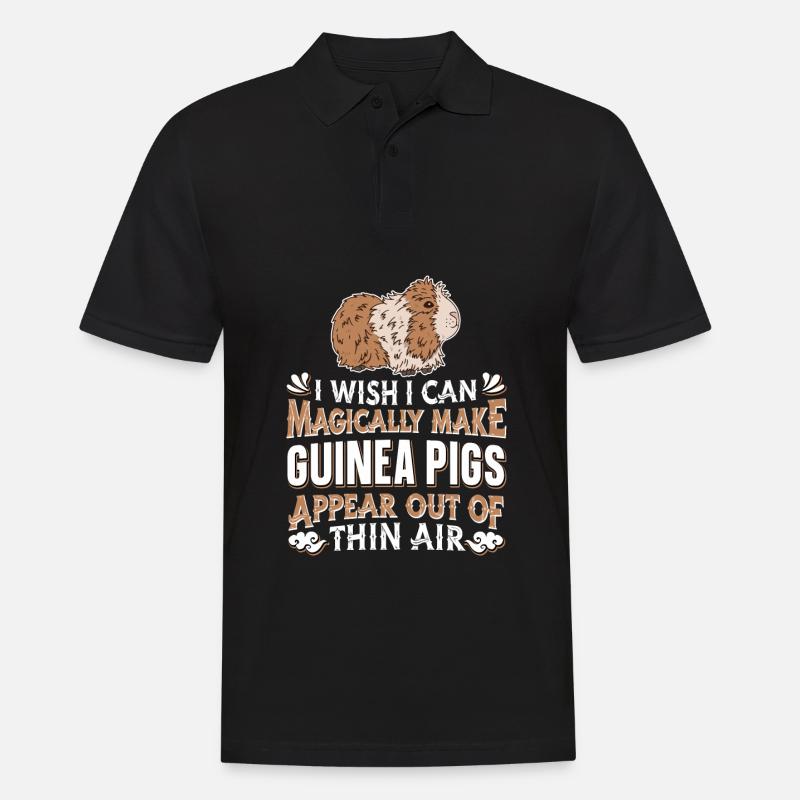 Cochon d’Inde Cochon d’Inde - Polo Homme - noir