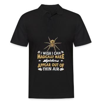 Araignée Pet - Polo Homme - noir - Devant - Kai (181cm)