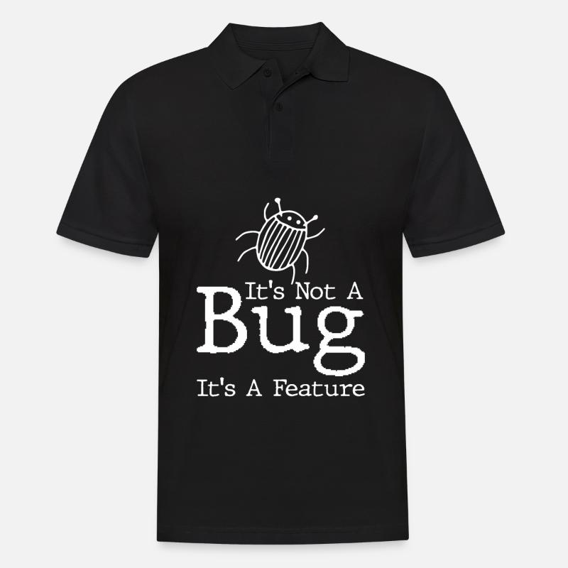 Programmer Coder Software Developer - Men's Polo Shirt - black