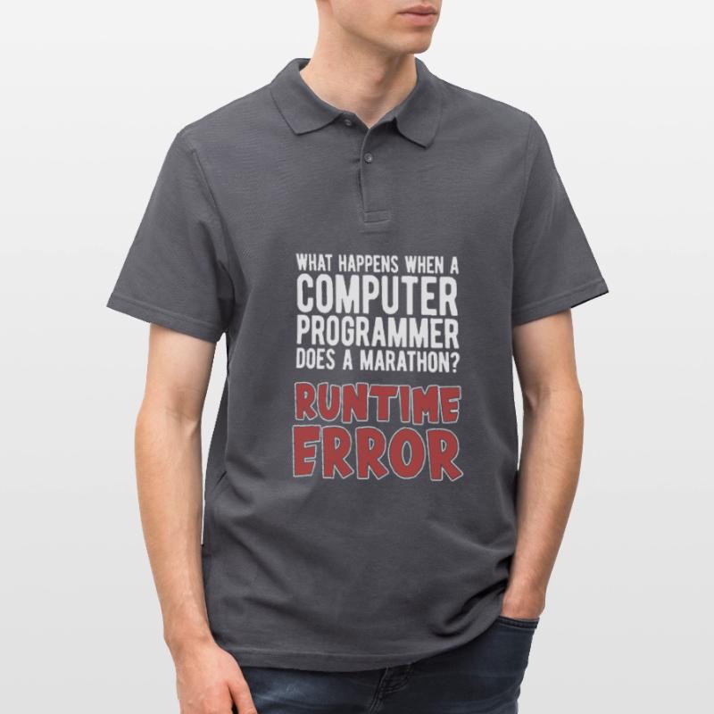 Programmierer Coder Software Entwickler Männer Poloshirt