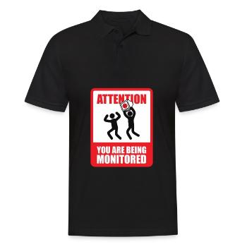 Programmer Coder Software Developer - Men's Polo Shirt - black - Front - Kai (181cm)