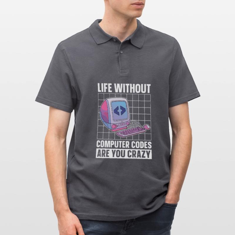Programmierer Coder Software Entwickler Männer Poloshirt
