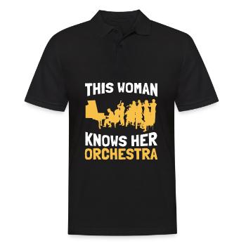 Orchestre Concert Classique Musique Classique - Polo Homme - noir - Devant - Kai (181cm)