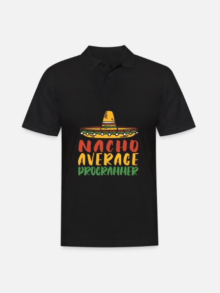 Programmer Coder Software Developer - Men's Polo Shirt - black