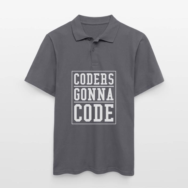 Programmer Coder Software Developer Men's Polo Shirt