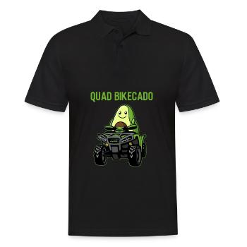 Quad Atv Motorsport - Men's Polo Shirt - black - Front - Kai (181cm)