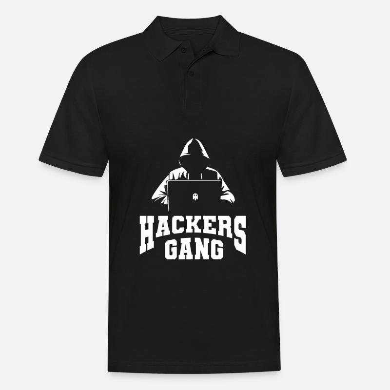 Programmierer Coder Software Entwickler - Männer Poloshirt - Schwarz