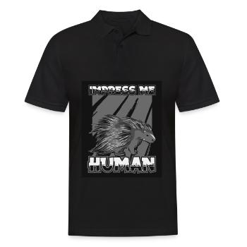 Porc-épic - Polo Homme - noir - Devant - Kai (181cm)