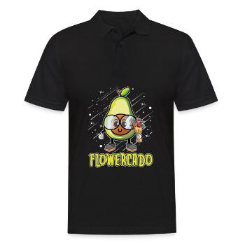 Florist Blumen Blüte Gärtner Floristik - Männer Poloshirt - Schwarz - Vorne - Kai (181cm)