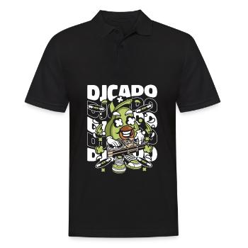 DJ Disc Jockey - Polo Homme - noir - Devant - Kai (181cm)