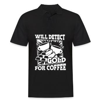 Gold Mining Gold Mine - Men's Polo Shirt - black - Front - Kai (181cm)