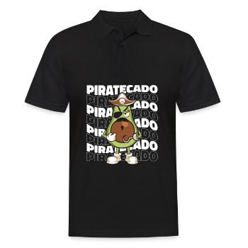 Pirate - Polo Homme - noir - Devant - Kai (181cm)