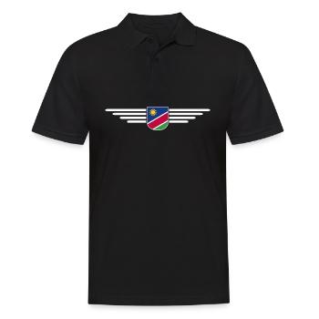 Namibia T-Shirt for Fans and Travelers - Men's Polo Shirt - black - Front - Kai (181cm)