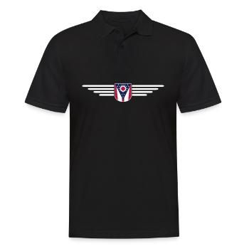 T-shirt de supporter de l'Ohio – Un incontournable pour les fans - Polo Homme - noir - Devant - Kai (181cm)