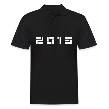 Année de naissance Anniversaire Né(e) en - Fabriqué en 2013 - Polo Homme - noir - Devant - Kai (181cm)